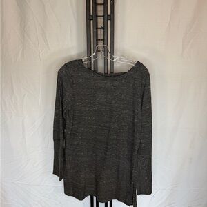 Prana Black‎ Long Sleeve Top